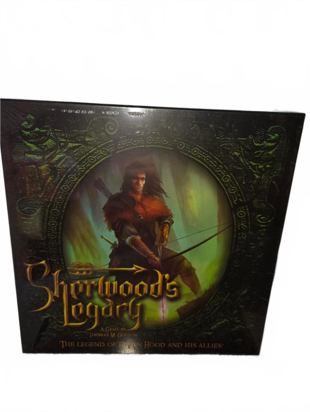 Sherwood's Legacy / Jasco Games / Co-Op Robin Hood Board Game Sealed